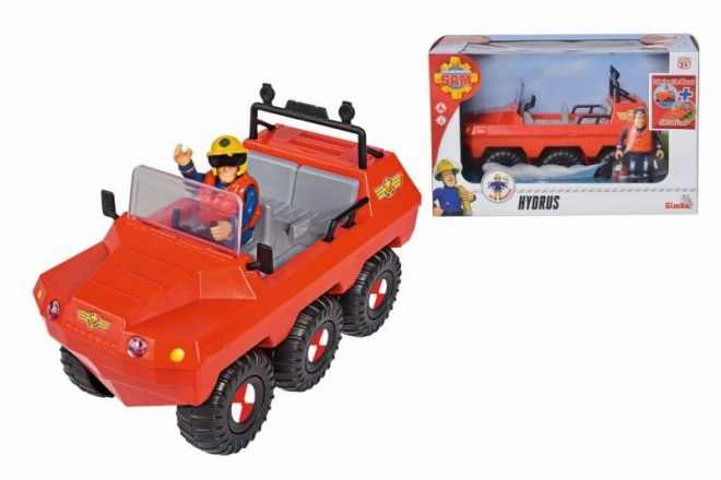 Brandmand Sam Auto Hydrus med figur