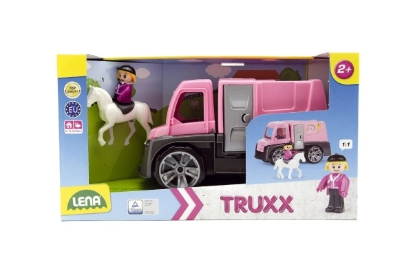 Lena TRUXX hestetransport i dekorativ karton
