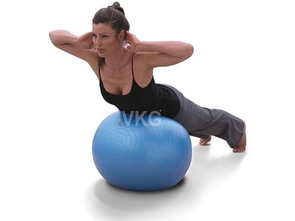 Gymnastikbold Fitness 65 cm med pumpe