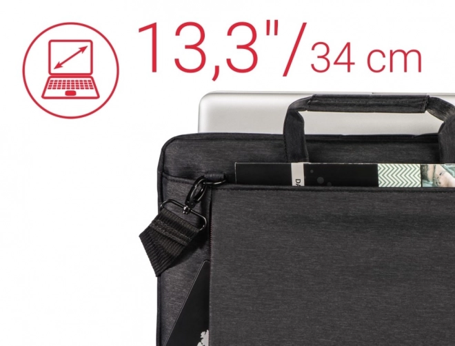 Sort Manchester laptop taske 13,3 tommer