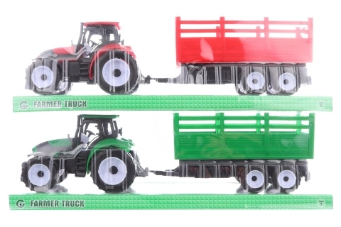 Traktor med anhænger