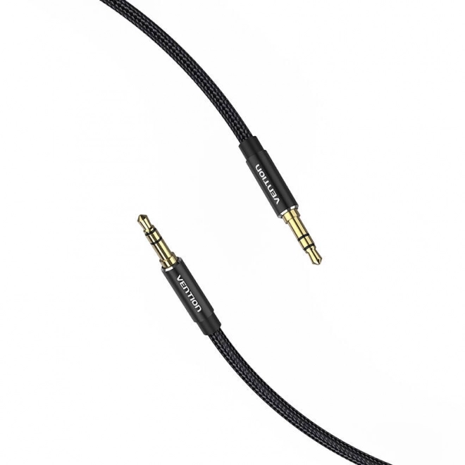 Audio kabel 3.5mm mini jack Vention 0,5m sort