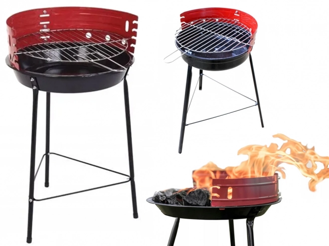 Havebærbar campinggrill til trækul