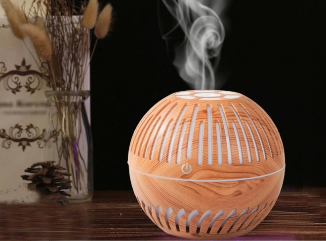 Aroma diffuser og luftfugter med RGB belysning