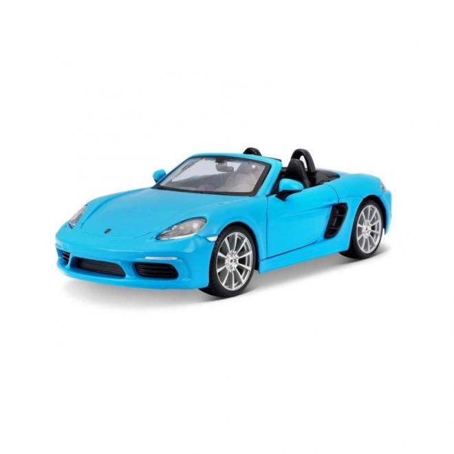 Bburago 1:24 Porsche 718 Boxster Blå