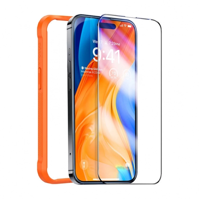 Hærdet glas til iPhone 15 Pro Max Torras Insta-III Master