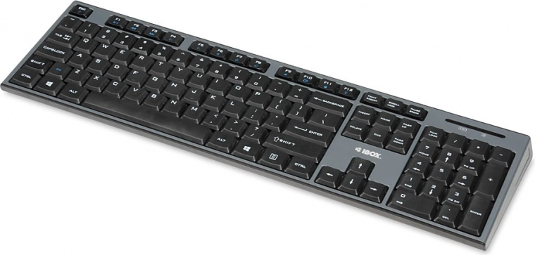 Fuldstørrelses tastatur med multimedietaster