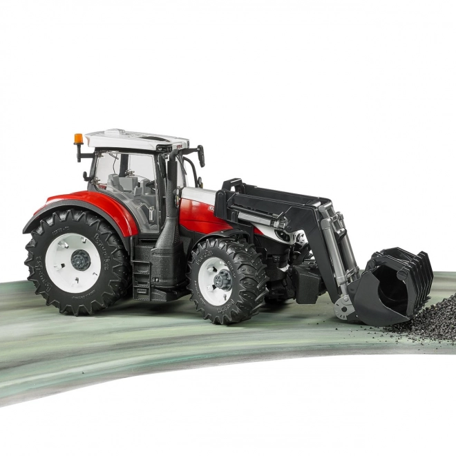 Bruder traktor Steyr Terrus CVT med frontlæsser