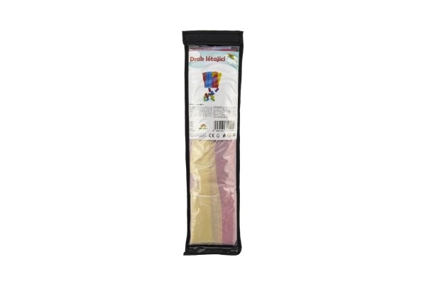 Farverig flyvende drage nylon 60x45 cm