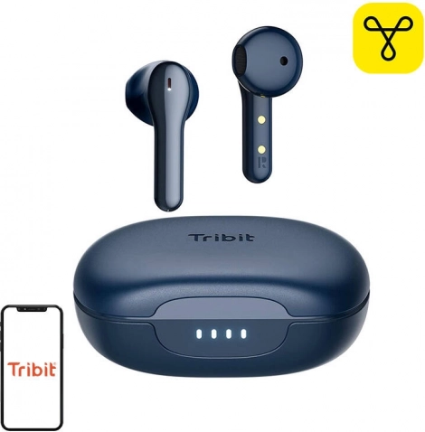 trådløse høretelefoner TWS TRIBIT SolarBuds C2 (sort)