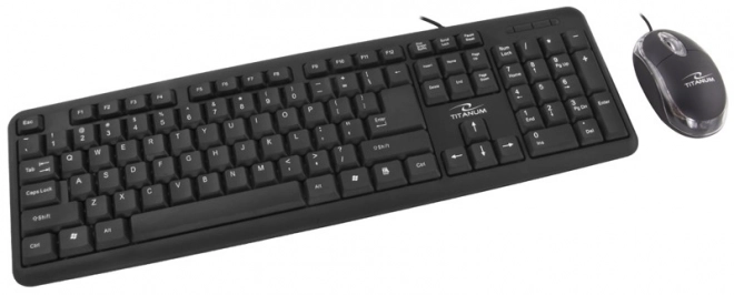 Titanum tastatur og mus USB-sæt Salem