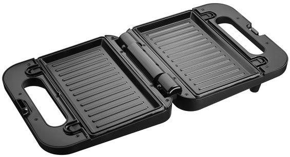 Amica multifunktionel sandwichmaskine sort