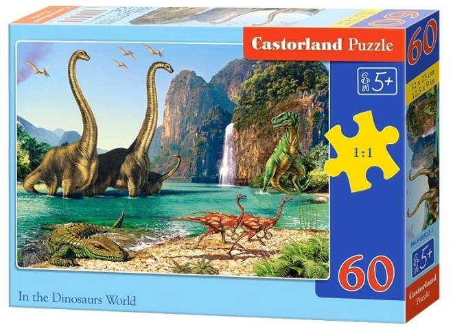 Puslespil dinosaurernes verden