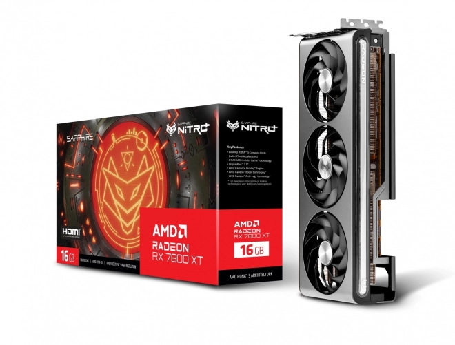 Grafikkort Sapphire Radeon RX 7800 XT Nitro+