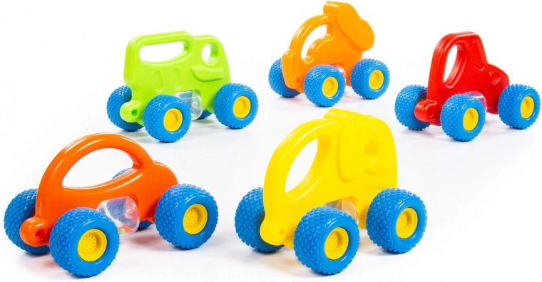 Stille gummihjul med skridsikkert mønster