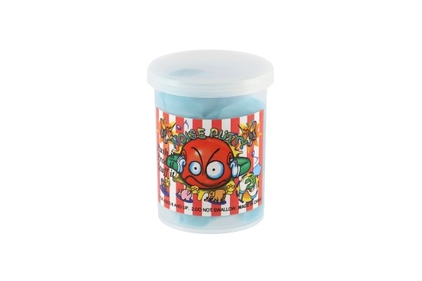Sliz - masse 80g pruttende 6x5cm blanding af typer 6 farver 24 stk i boks