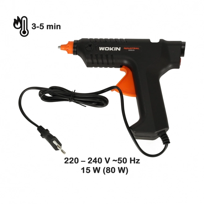 Limpistol til smeltelim 15W + 11,2mm patroner