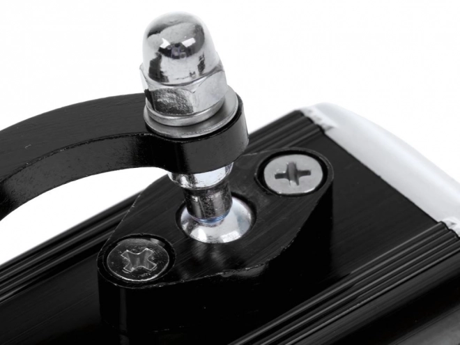 Aluminiumspejl til motorcykel med let holder og adapter