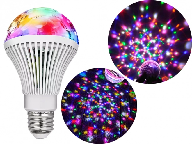 LED roterende disco kugle E27