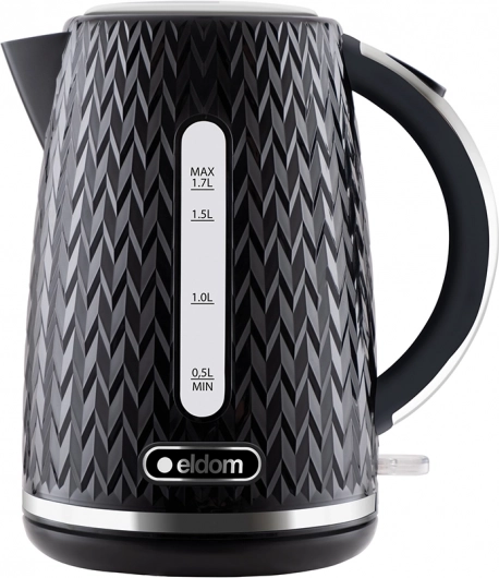 Trådløs elkedel ELDOM C260 Nelo, sort 1,7 l