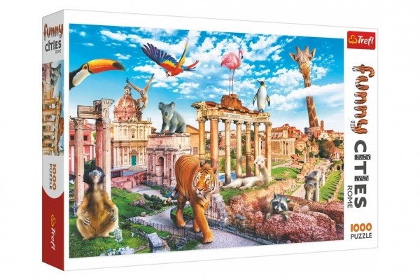 Puzzle Legrační byer - Vilde Rom 1000 brikker
