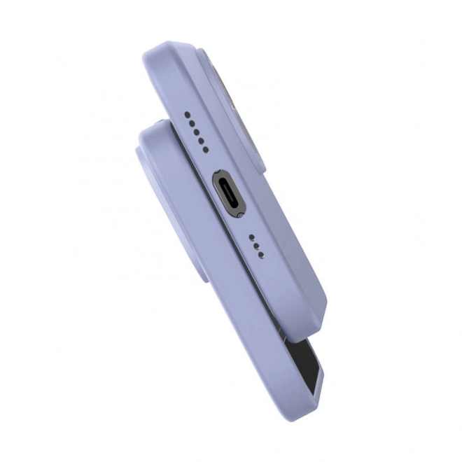 Baseus Liquid Silica Gel Cover til iPhone 14 Plus lavendel