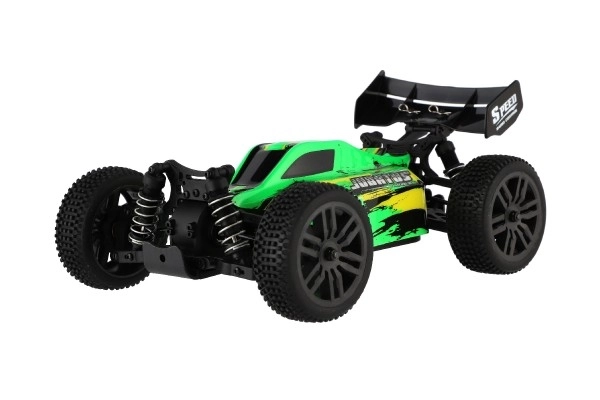 RC Bil Buggy Bonzai Jubatus off-road 30cm plast 2,4GHz med batterier + 2x ekstra pakke i kassen 40x14x21