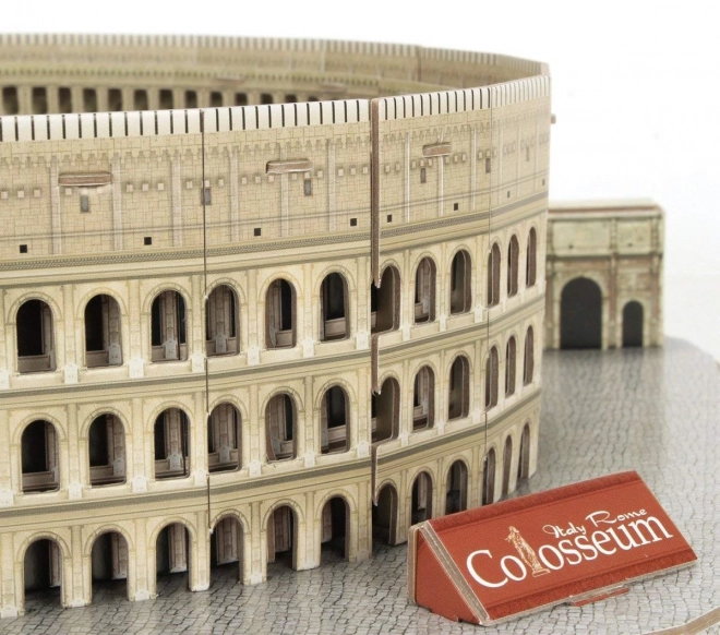 Detaljeret 3D puslespil model af Colosseum