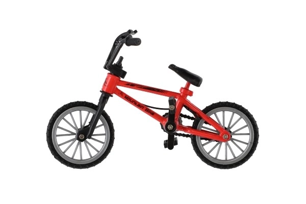Finger cykel 11x7cm metal/plast