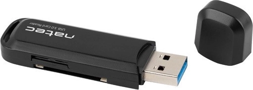 USB 3.0 hukommelseskortlæser NATEC Scarab 2 (SD og microSD) sort