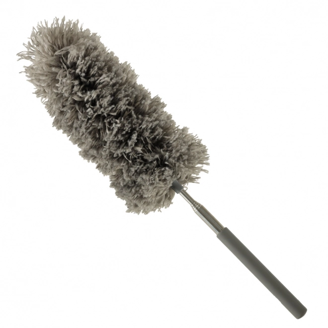 Grå teleskopisk støvekost af mikrofiber