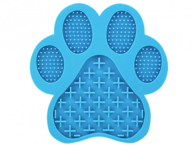 Antistress slikkelap til hunde formet som en pote