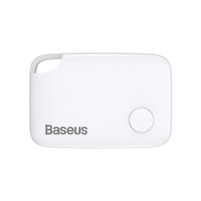 Intelligent mini Bluetooth lokator Baseus T2 hvid