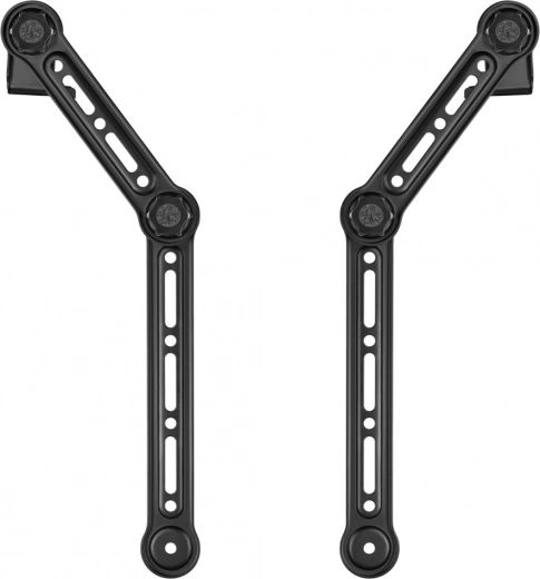 Montering over og under skærmen