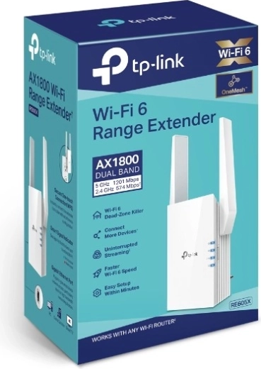 Hurtig og stabil Wi‑Fi 6 (AX1800)