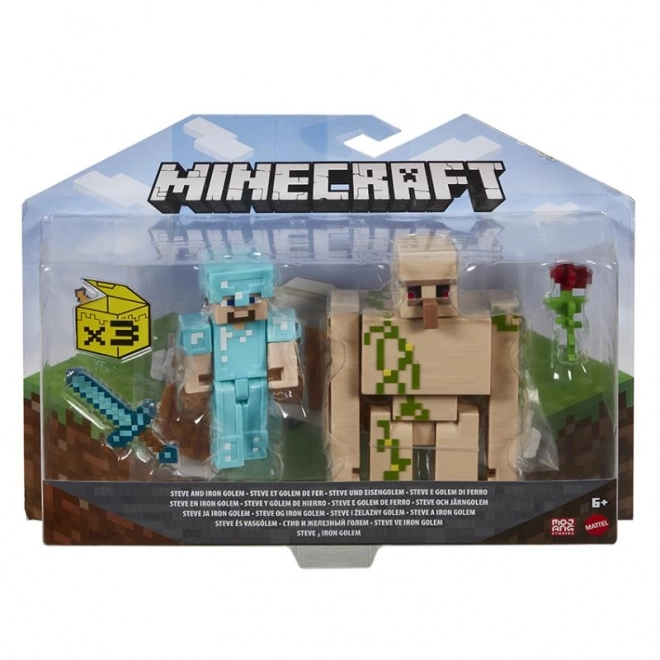 Minecraft figurer 8 cm dobbeltpakke