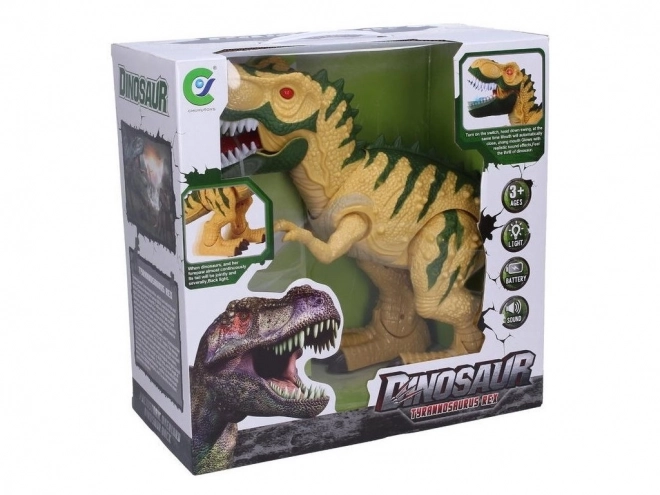Gående dinosaur med effekter 50 cm