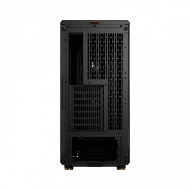 Fractal Design kabinet North sort med træelementer