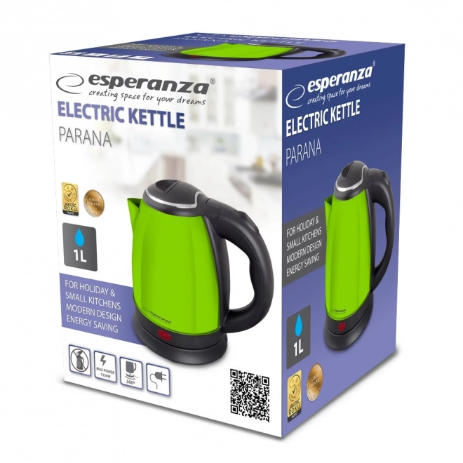 Rychlovarná konvice Parana 1,0 l grøn