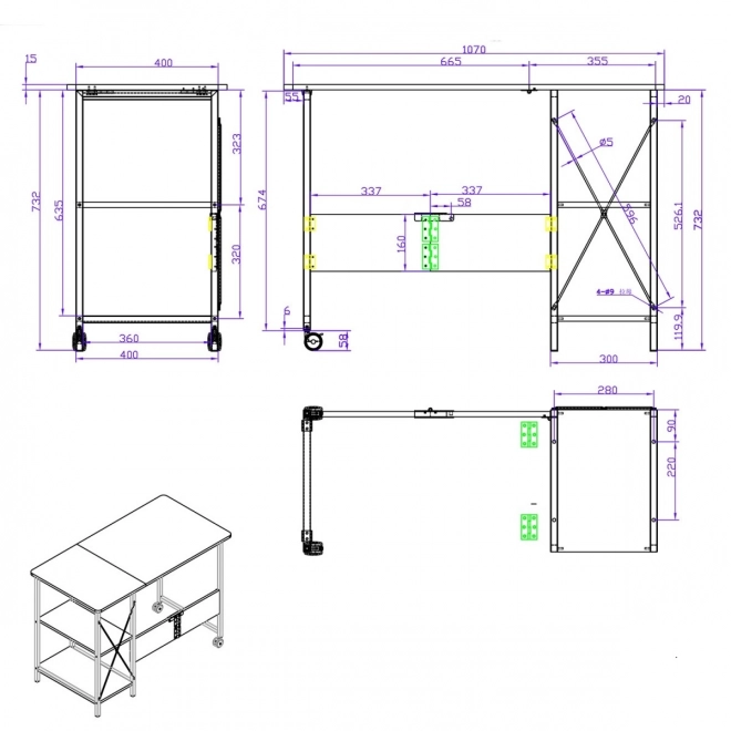 Kompakt og multifunktionelt design