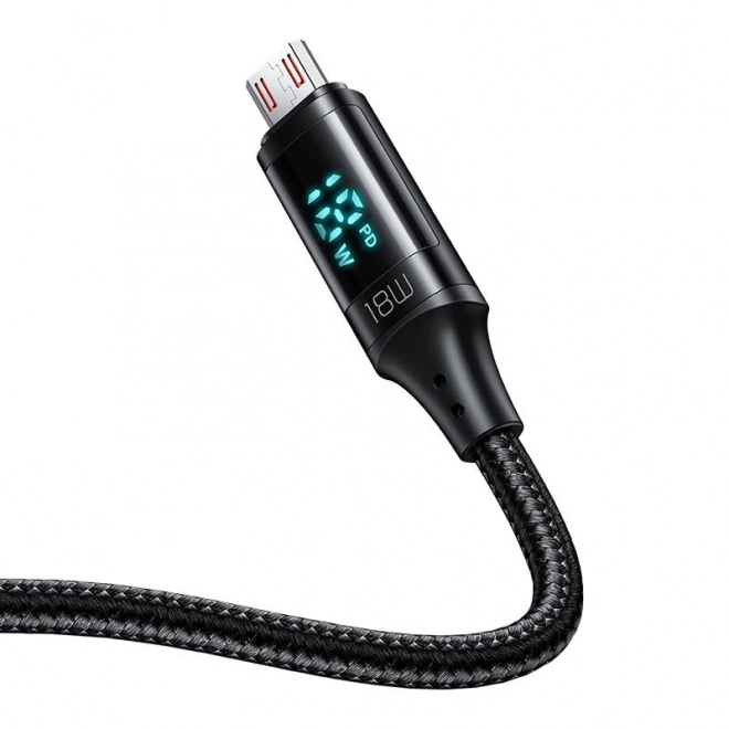 Kabel Mcdodo CA-1070 USB til Micro USB, 3A, 1,2 m (sort)