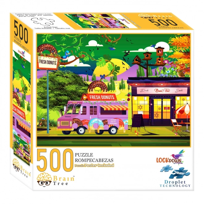 Brain Tree Puzzle Lukket Verden 500 brikker