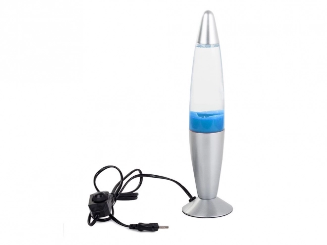 Lava natlys med voks lampe