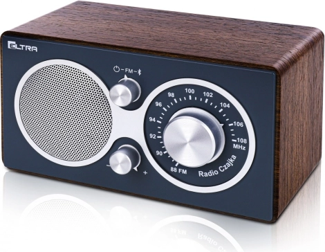 CZAJKA bluetooth-radio, gråt træ