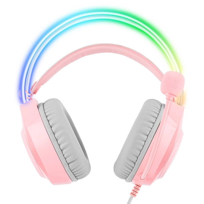 Spilhovedtelefoner ONIKUMA X26 Pink