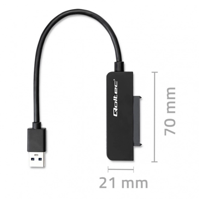 Adapter SATA | 2,5" adapter SSD HDD| Super hastighed 5Gb/s | 2TB – USB 3.0