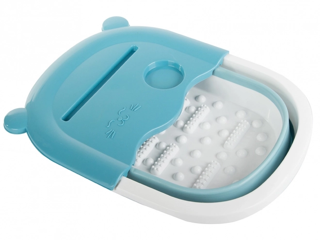 Foldbar fodmassageskål