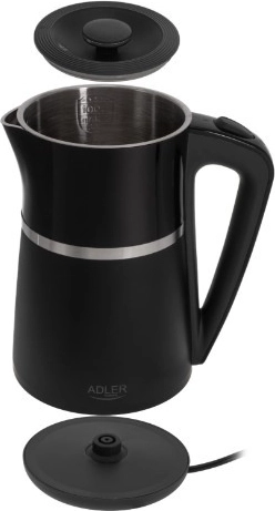 Dobbeltvæg for sikker berøring og længere varme