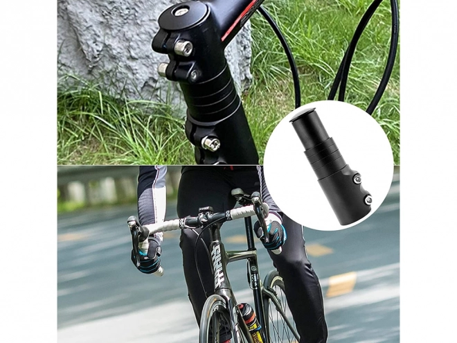 Justerbar styrstammeadapter til cykel
