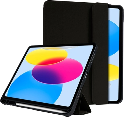 FlexFolio-etui til iPad 10,9 (2022) med Apple Pencil sort